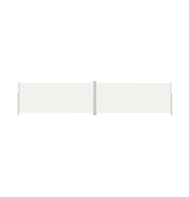 vidaXL Side Awning Cream
