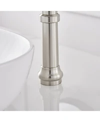 Greenspring Waterfall Single Hole Single-Handle Vessel Bathroom Faucet With Pop-up Drain Assembly in Polished Chrome