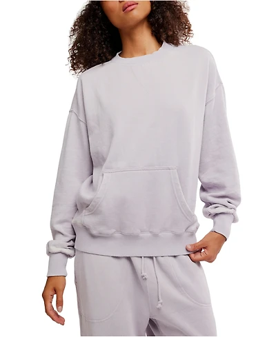 Free People Women's Slow It Down Pullover Sweatshirt