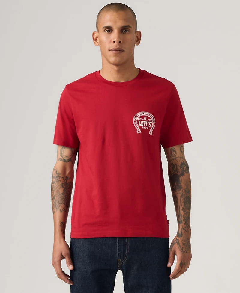Levi's Men's Classic Short Sleeve Graphic Crewneck T-Shirt