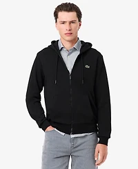 Lacoste Men's Zip-Up Fleece Hoodie