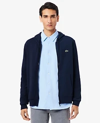 Lacoste Men's Zip-Up Fleece Hoodie