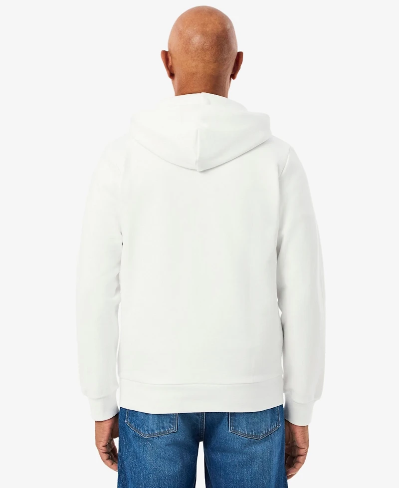 Lacoste Men's Zip-Up Fleece Hoodie