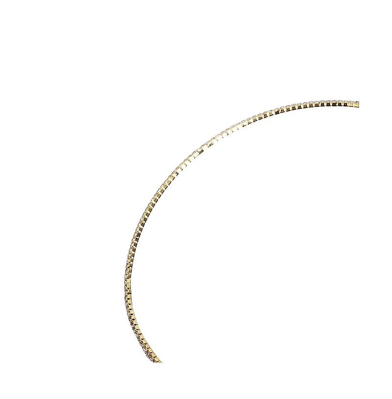 Sohi Teardrop Stone Lariat Necklace