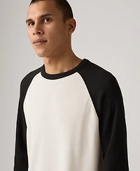 Levi's Men's Thermal Long Raglan Sleeve T-Shirt