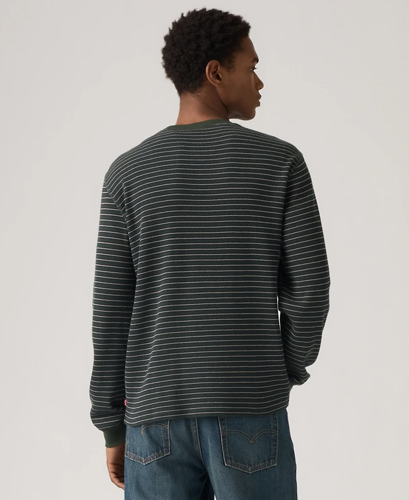Levi's Men's Waffle Knit Thermal Long Sleeve T-Shirt