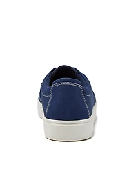 Lands' End Men's Moc Toe Canvas Lace Up Sneakers