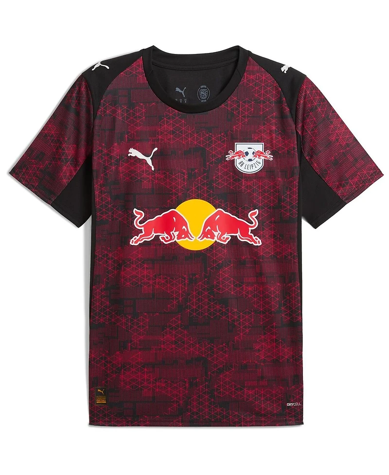 Puma Men's Black Rb Leipzig 2025/26 Away Replica Jersey