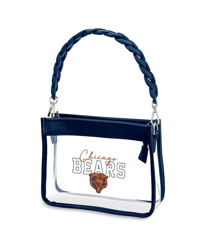 Wear by Erin Andrews Chicago Bears Plastic Chain Mini Crossbody