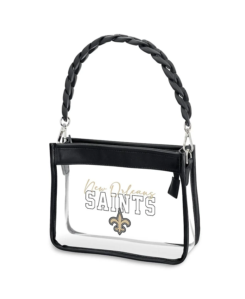 Wear by Erin Andrews New Orleans Saints Plastic Chain Mini Crossbody