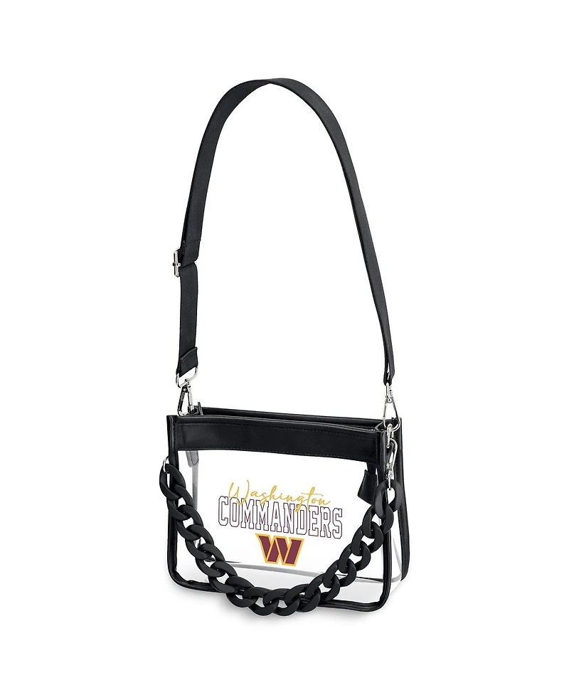 Wear by Erin Andrews Washington Commanders Plastic Chain Mini Crossbody