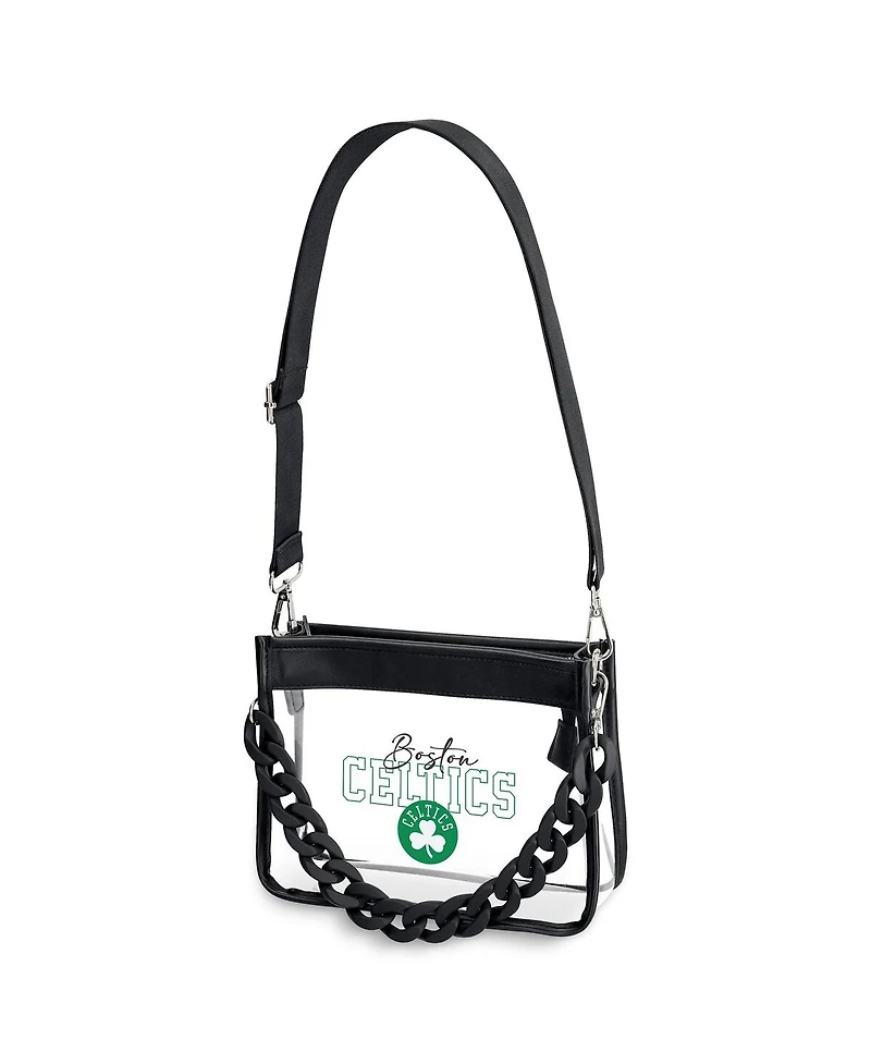 Wear by Erin Andrews Boston Celtics Plastic Chain Mini Crossbody