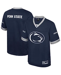 Colosseum Men's Navy Penn State Nittany Lions Nothing But The Hits Football Jersey