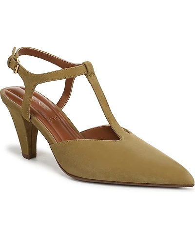 Franco Sarto Women's Ovett Pointed Toe Strappy Shoes