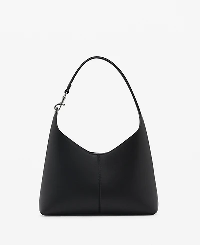 Mango Women's Metallic Detail Shopper Bag