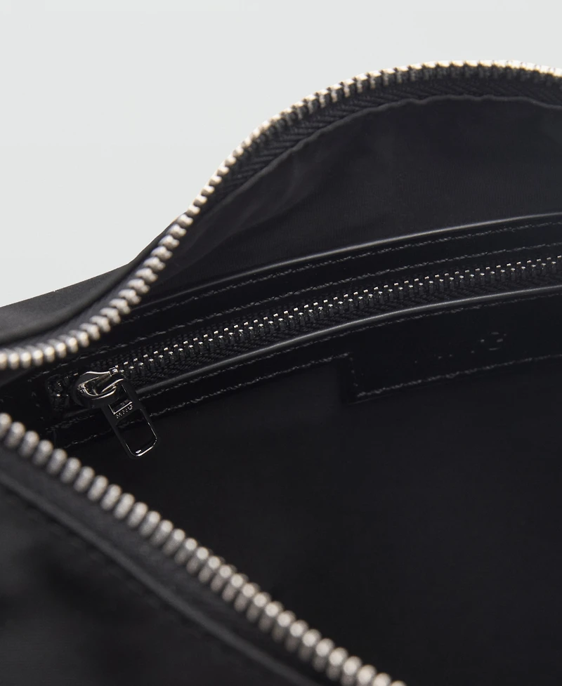 Mango Women's Medium Nylon Shoulder Bag