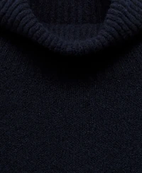 Mango Women's Short Knitted Turtleneck Dress