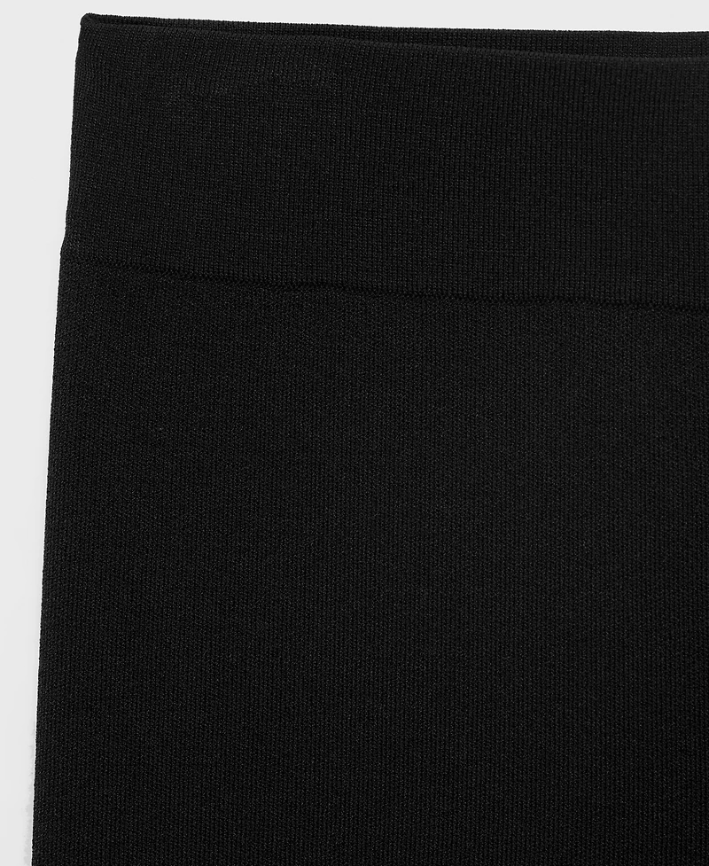 Mango Women's Elastic Waistband Knitted Pants