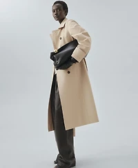 Mango Women's Classic Cotton Trench Coat