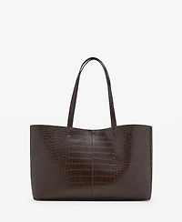 Mango Women's Double Handle Shopper Bag