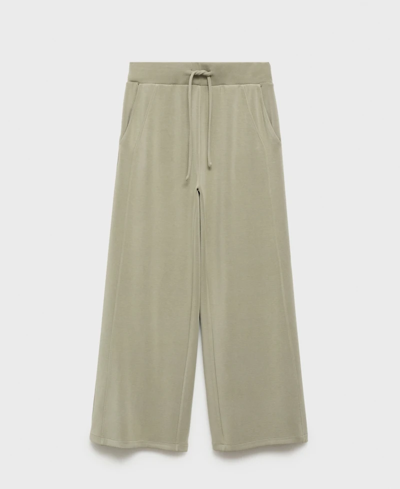 Mango Women's Drawstring Jogger Pants