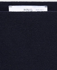 Mango Women's Fine-Knit Boat-Neck Sweater