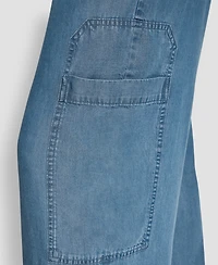 Dkny Women's Patch Pocket Detail Pull-On Pants