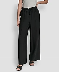 Dkny Women's Seam Crinkle Pull-On Pants