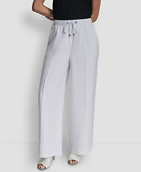 Dkny Women's Seam Crinkle Pull-On Pants