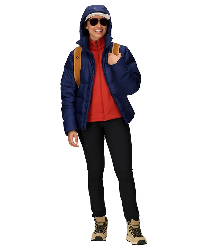 Marmot Women's Guides Big-Baffled Puffer Hooded Jacket