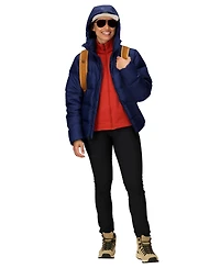 Marmot Women's Guides Big-Baffled Puffer Hooded Jacket