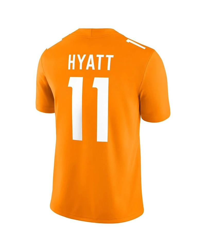 Nike Men's Jalin Hyatt Tennessee Orange Volunteers Player Game Jersey