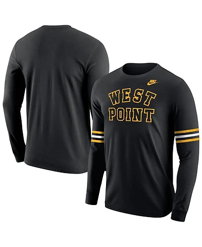 Nike Men's Black Army Knights West Point Classic Collection Long Sleeve T-Shirt