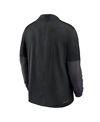 Nike Men's Black Team Usa Dri-fit Half-Zip Pullover Sweatshirt