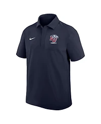 Nike Men's Navy Liberty Flames 2025 Sideline Polo Shirt