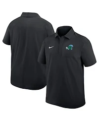 Nike Men's Black Tulane Green Wave 2025 Sideline Polo Shirt