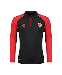 Charly Men's Black Club Tijuana 2024/25 Quarter-Zip Pullover Sweatshirt