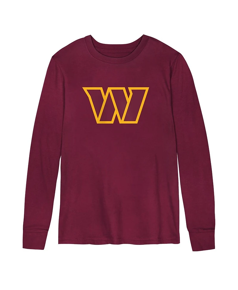 Outerstuff Preschool Burgundy Washington Commanders Primary Logo Long Sleeve T-Shirt