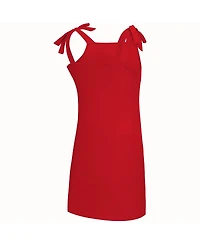 Concepts Sport Women's Red Georgia Bulldogs Tie-Shoulder Nightdress