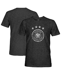 1863FC Men's Heather Germany National Team Mono Badge Vintage Tri-Blend T-Shirt