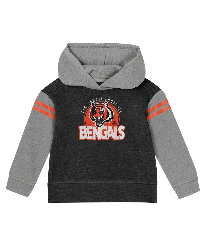 Outerstuff Toddler 2-Piece Cincinnati Bengals Club House Long Sleeve Hoodie Top and Leggings Set