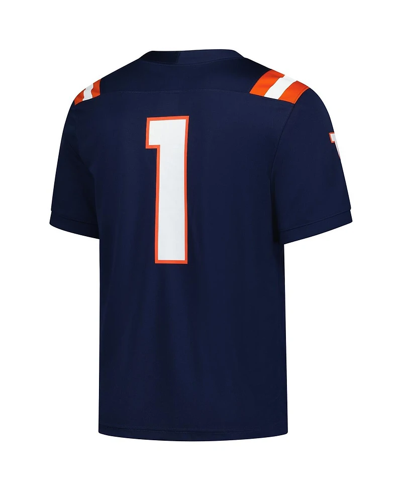 Nike Men's Navy Illinois Fighting Illini Untouchable Replica Game Jersey