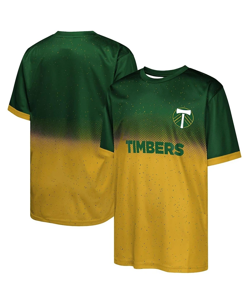 Outerstuff Big Boys and Girls Green Portland Timbers Stalwart Defender T-Shirt