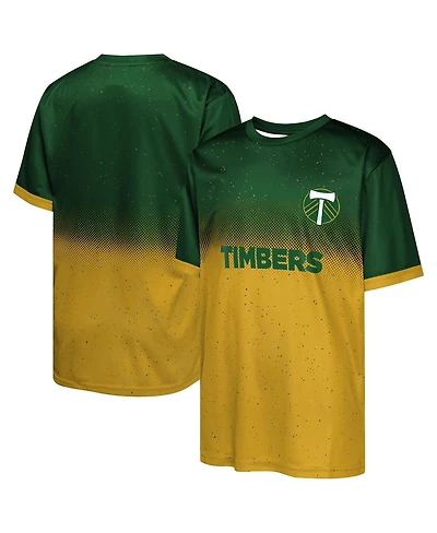 Outerstuff Big Boys and Girls Green Portland Timbers Stalwart Defender T-Shirt