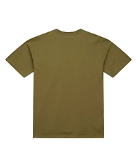 Mitchell & Ness Men's Olive Detroit Lions Vintage Logo Premium T-Shirt