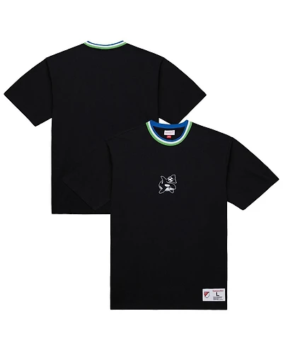 Mitchell & Ness Black Seattle Sounders Fc Playmaker T-Shirt