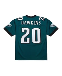Mitchell & Ness Men's Brian Dawkins Green Philadelphia Eagles 2007 Authentic Throwback Retired Player Jersey