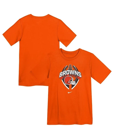 Nike Preschool Orange Cleveland Browns Icon Legend Dri-fit T-Shirt