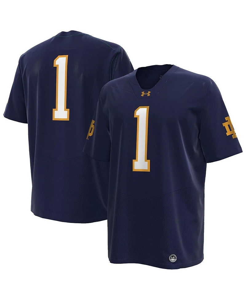 Under Armour Men's Navy Notre Dame Fighting Irish Premier Football Jersey