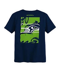 Outerstuff Preschool College Navy Seattle Seahawks Posterize T-Shirt